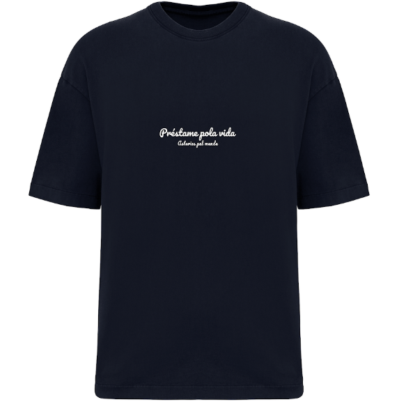 Camiseta "Préstame pola vida."