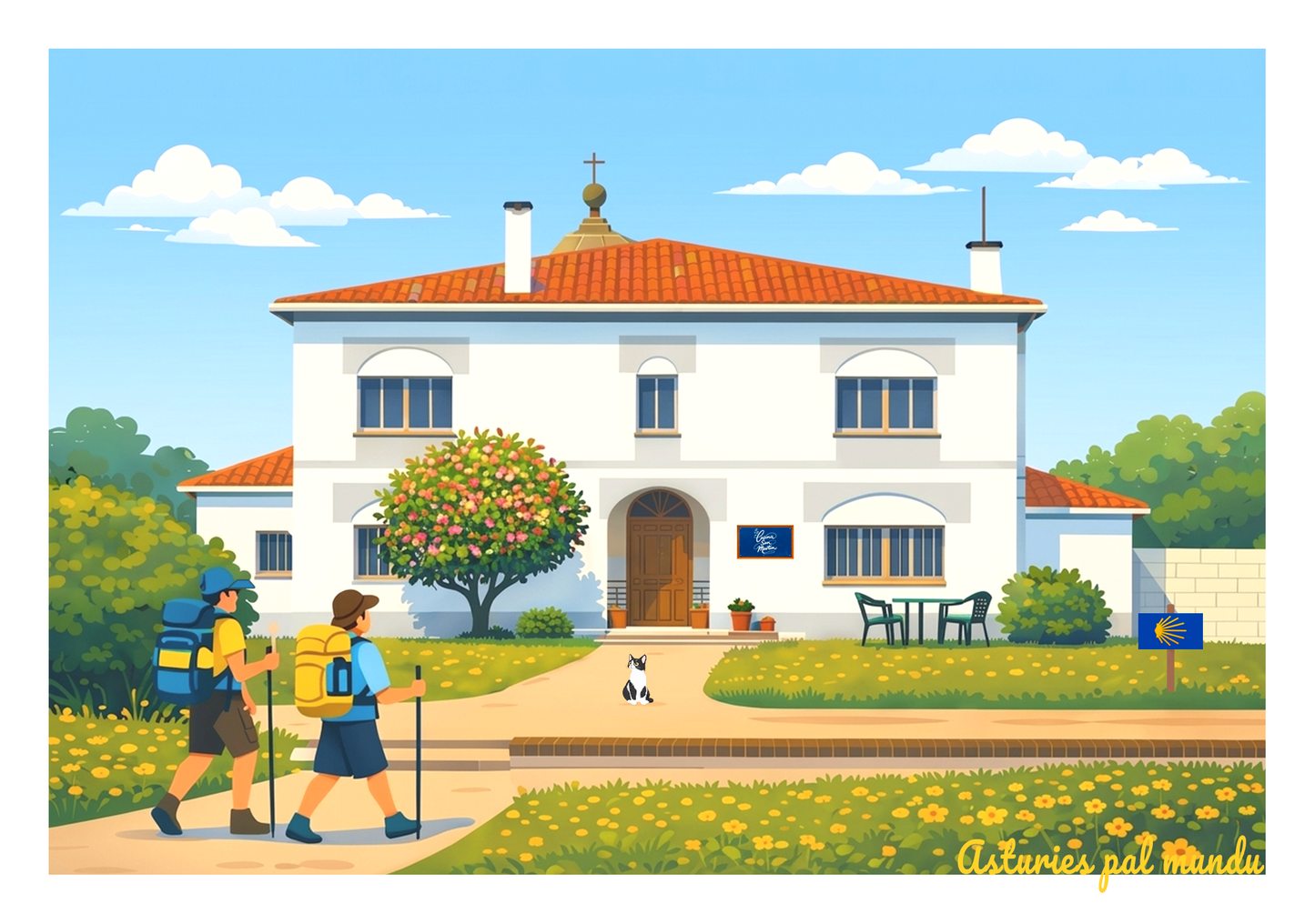 Postal Albergue de Peregrinos