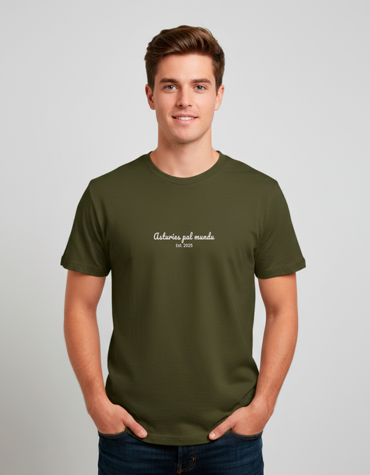 Camiseta logo verde