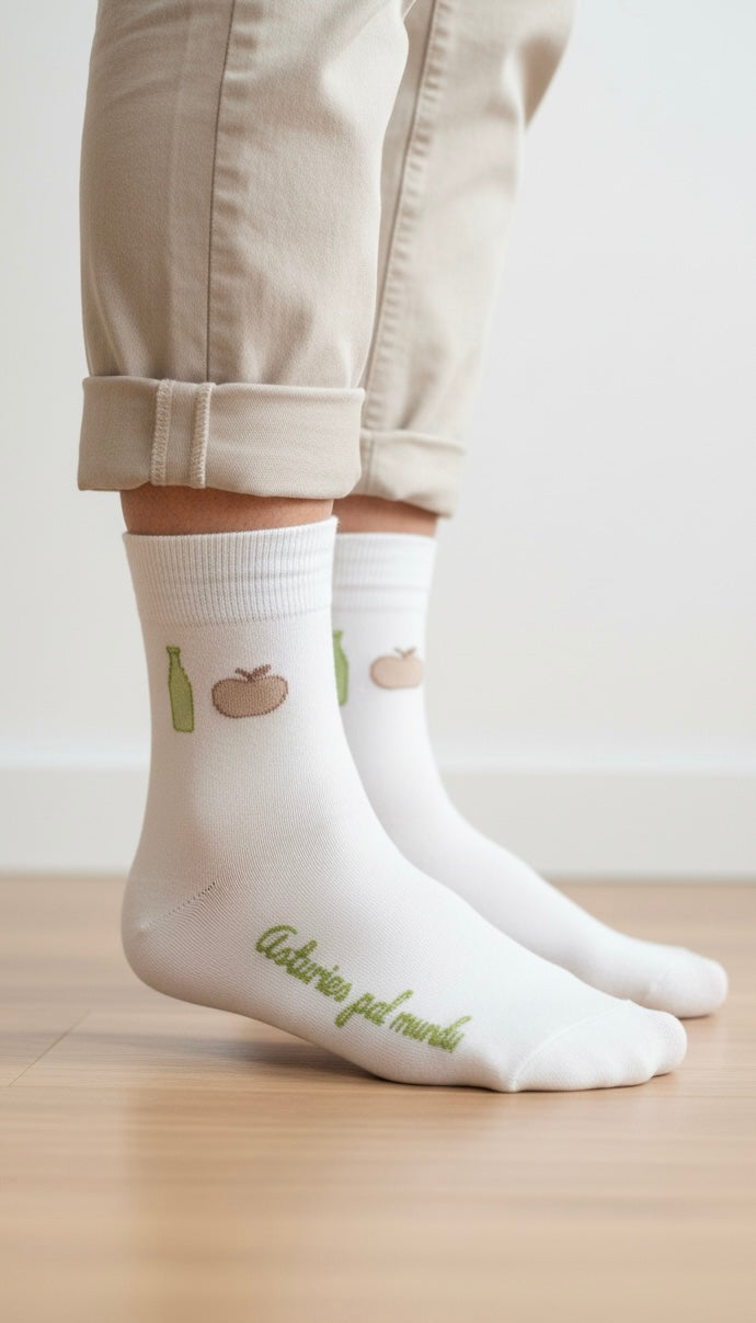Calcetines manzana y sidra