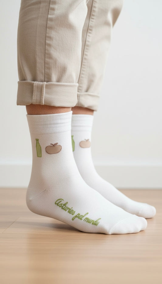 Calcetines manzana y sidra
