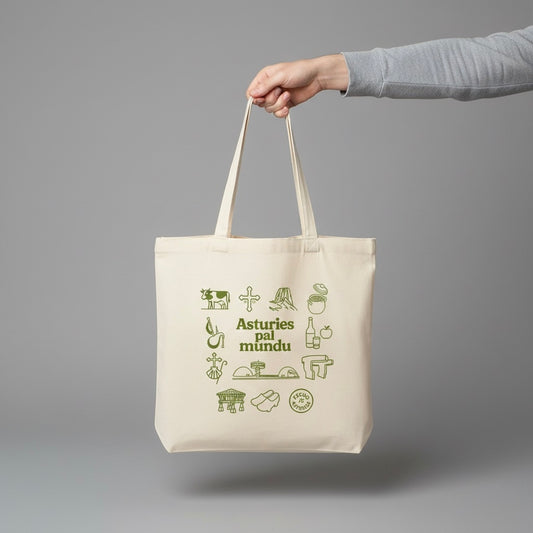Tote bag iconos