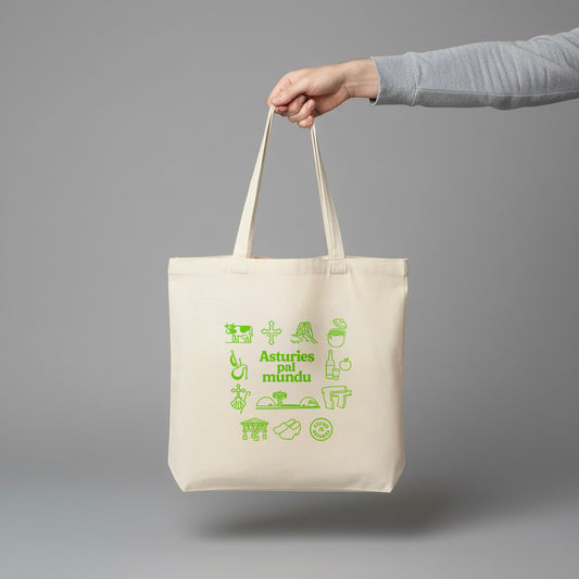 Tote bag iconos