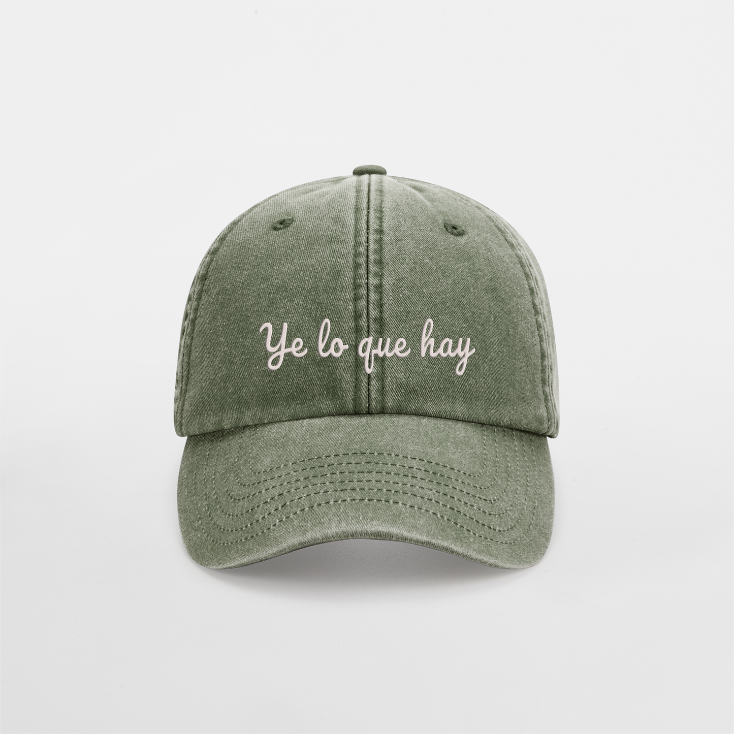 Gorra "Ye lo que hay" verde